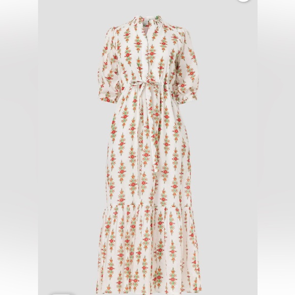 Banjanan Betty Dress in Coconut - Picture 5 of 10